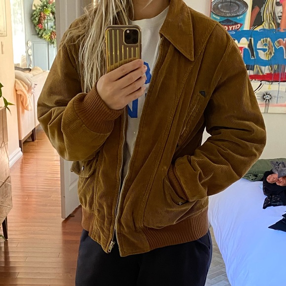 Vintage Corduroy Bomber Style Jacket - Picture 9 of 12